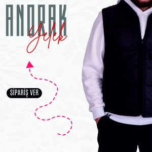 Anorak Yelek Siyah