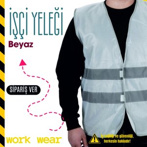Beyaz İşçi Yeleği